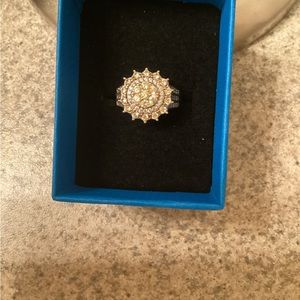 Sterling silver ring.
